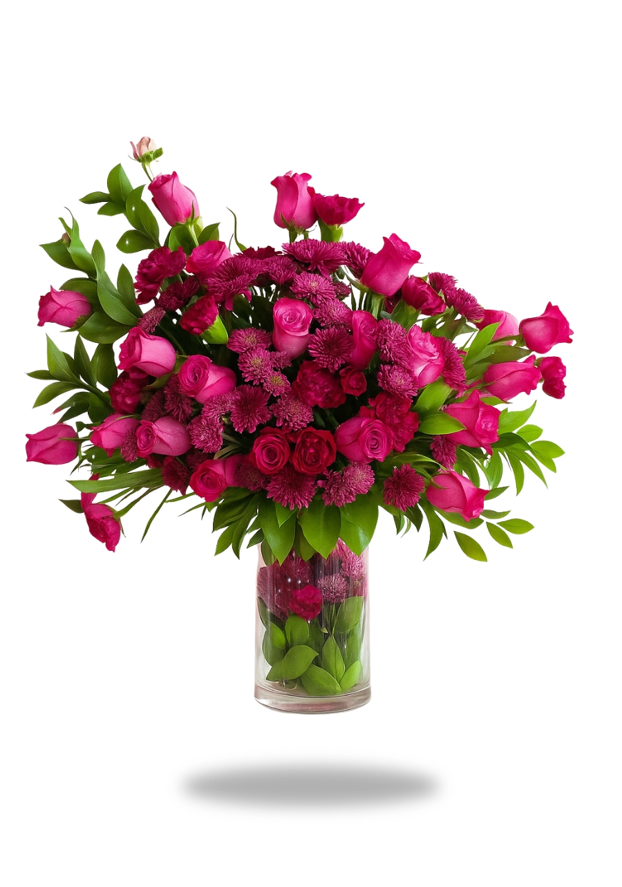Elegant Rose & Chrysanthemum Bouquet